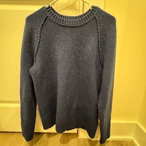 Abercrombie & Fitch Navy Knit Sweater